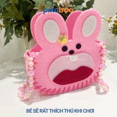 Túi xách cho bé gái Pikaboo, đồ chơi DIY giáo dục thủ công nghệ thuật tự làm túi xách đầy sáng tạo