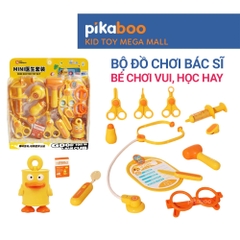Đồ chơi bác sĩ Pikaboo, đồ chơi nhập vai giúp bé phát triển kỹ năng, bé chơi vui học hay