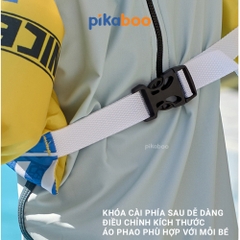 Phao bơi liền thân cho bé Pikaboo kiểu dáng đẹp, chất liệu cao cấp dai bền, hoạ tiết in hình sắc nét