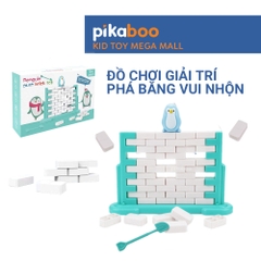 Đồ chơi phá băng vui nhộn Pikaboo giải cứu chim cánh cụt, chơi theo nhóm, thông minh, xả stress
