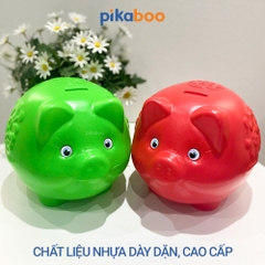 Đồ chơi lợn tiết kiệm cho bé Pikaboo, chất liệu nhựa Việt Nhật cao cấp, đa dạng màu sắc kích thước