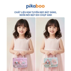 Túi xách diện tết cho bé Pikaboo, món quà phù hợp cho bé mang theo khi đi chơi tết, đi dạo, chụp ảnh