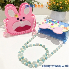 Túi xách cho bé gái Pikaboo, đồ chơi DIY giáo dục thủ công nghệ thuật tự làm túi xách đầy sáng tạo