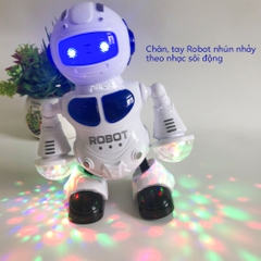 Đồ chơi robot phát sáng nhảy linh hoạt