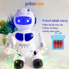 Đồ chơi robot phát sáng nhảy linh hoạt
