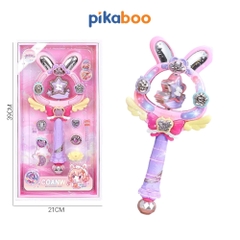 Đồ chơi gậy phát sáng cho bé Pikaboo, kiểu dáng gậy phép thuật âm thanh, ánh sáng đẹp mắt