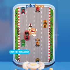Đồ chơi máy game đua xe Pikaboo, đua xe đồ chơi rèn luyện phản xạ và giải trí giảm stress