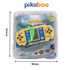 Máy game cầm tay Brick Game Pikaboo nút bấm mượt mà màn hình rõ nét khổ ngang giúp cầm tay tiện lợi