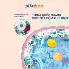 Chậu tắm phao trẻ em cao cấp Pikaboo chất liệu dày dặn, chống trơn trượt an toàn cho bé