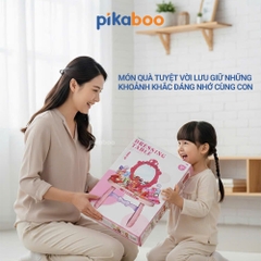 Đồ chơi bàn trang điểm Pikaboo cho bé vui chơi nhập vai sáng tạo, chất liệu nhựa an toàn