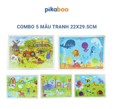 Đồ chơi tranh ghép gỗ 60 chi tiết