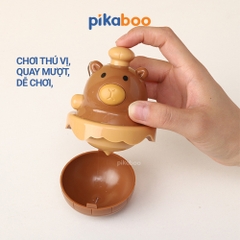 Đồ chơi con quay Capybara Pikaboo, đồ chơi thể thao giải trí giảm stress, chất liệu an toàn cho bé