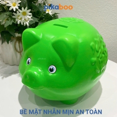 Đồ chơi lợn tiết kiệm cho bé Pikaboo, chất liệu nhựa Việt Nhật cao cấp, đa dạng màu sắc kích thước