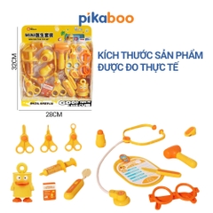 Đồ chơi bác sĩ Pikaboo, đồ chơi nhập vai giúp bé phát triển kỹ năng, bé chơi vui học hay
