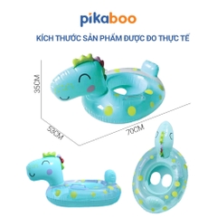 Phao bơi cho bé Pikaboo, kiểu dáng phao ngồi đẹp, chất liệu cao cấp dai bền hoạ tiết in hình sắc nét