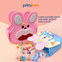 Túi xách cho bé gái Pikaboo, đồ chơi DIY giáo dục thủ công nghệ thuật tự làm túi xách đầy sáng tạo