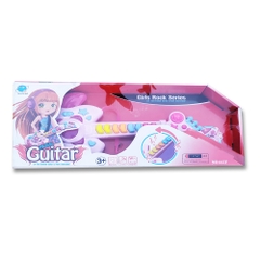 Đồ chơi đàn ghi ta điện tử có nhạc cho bé Pikaboo phím đàn và nút âm thanh sống động vui nhộn cho bé