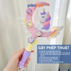 Đồ chơi gậy phát sáng cho bé Pikaboo, kiểu dáng gậy phép thuật âm thanh, ánh sáng đẹp mắt