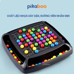 Đồ chơi xếp bi nhiều màu rèn phản xạ nhanh Pikaboo, đồ chơi tư duy 84 chi tiết 2-4 người chơi