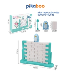 Đồ chơi phá băng vui nhộn Pikaboo giải cứu chim cánh cụt, chơi theo nhóm, thông minh, xả stress