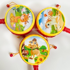 Trống lắc hình động vật