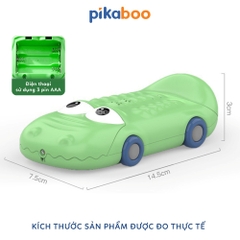 Đồ chơi điện thoại thông minh hình ô tô cá sấu cao cấp Pikaboo đa dạng chức năng chất liệu an toàn