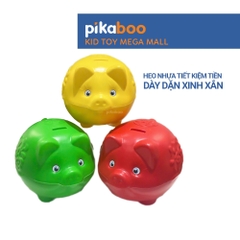 Đồ chơi lợn tiết kiệm cho bé Pikaboo, chất liệu nhựa Việt Nhật cao cấp, đa dạng màu sắc kích thước
