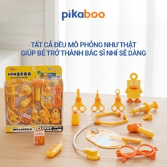 Đồ chơi bác sĩ Pikaboo, đồ chơi nhập vai giúp bé phát triển kỹ năng, bé chơi vui học hay