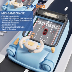 Đồ chơi máy game đua xe Pikaboo, đua xe đồ chơi rèn luyện phản xạ và giải trí giảm stress