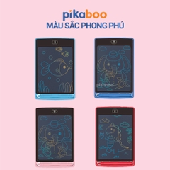 Bảng vẽ điện tử tự xóa thông minh LCD Pikaboo, bảng vẽ đa sắc màu bé thỏa sức sáng tạo theo sở thích