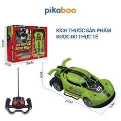 Ô tô điều khiển từ xa kiểu dáng thể thao Pikaboo, đồ chơi cho bé trai kiểu dáng xe đua chạy bằng pin sạc