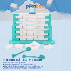 Đồ chơi phá băng vui nhộn Pikaboo giải cứu chim cánh cụt, chơi theo nhóm, thông minh, xả stress