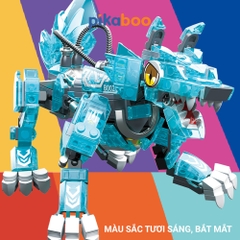 Đồ chơi xếp hình theo chủ đề có miếng ghép phát sáng Pikaboo, dễ tạo kiểu cho bé thỏa sức sáng