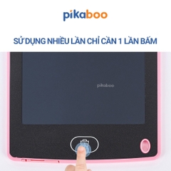 Bảng vẽ điện tử tự xóa thông minh LCD Pikaboo, bảng vẽ đa sắc màu bé thỏa sức sáng tạo theo sở thích
