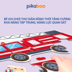 Tranh ghép hình cho bé Pikaboo, giúp con phát triển sớm năng lực quan sát và tư duy sáng tạo