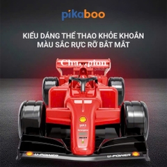 Ô tô điều khiển từ xa phun sương Pikaboo, đồ chơi cho bé trai kiểu dáng xe đua nhào lộn 360 độ