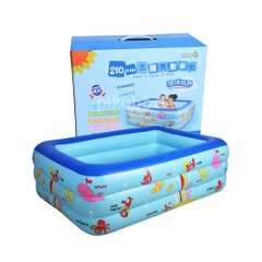 Bể bơi cho bé ( Tặng bơm điện 2 chiều và bộ miếng vá)