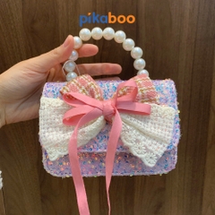 Túi xách diện tết cho bé Pikaboo, món quà phù hợp cho bé mang theo khi đi chơi tết, đi dạo, chụp ảnh