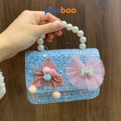 Túi xách diện tết cho bé Pikaboo, món quà phù hợp cho bé mang theo khi đi chơi tết, đi dạo, chụp ảnh
