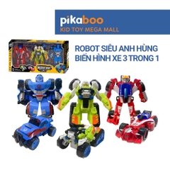 Robot biến hình Pikaboo 3 mẫu trong 1