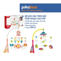 Đồ chơi treo nôi phát nhạc cho bé sơ sinh Pikaboo