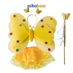Đồ chơi trung thu cánh tiên Pikaboo xinh xắn cho bé gái chất liệu vải hoạ tiết và màu sắc sinh động