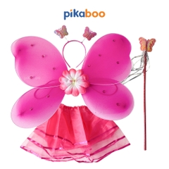 Đồ chơi trung thu cánh tiên Pikaboo xinh xắn cho bé gái chất liệu vải hoạ tiết và màu sắc sinh động