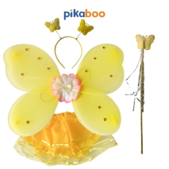 Đồ chơi trung thu cánh tiên Pikaboo xinh xắn cho bé gái chất liệu vải hoạ tiết và màu sắc sinh động