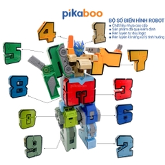 Bộ chữ số biến hình Pikaboo