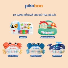 Đàn piano cho bé Pikaboo cao cấp, âm thanh chất lượng, đèn led sáng nhấp nháy, nhiều chế độ