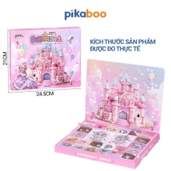 Hạt làm vòng tay Pikaboo, đồ chơi DIY cho bé tự sáng tạo hạt xâu vòng thành kiểu dáng yêu thích