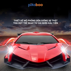 Siêu xe điều khiển địa hình Pikaboo, thiết kế xe chạy bằng pin sạc, kiểu dáng siêu xe xịn xò bắt mắt