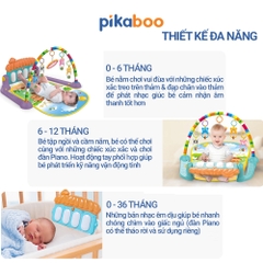 Đồ chơi thảm nhạc Piano cao cấp cho bé Pikaboo