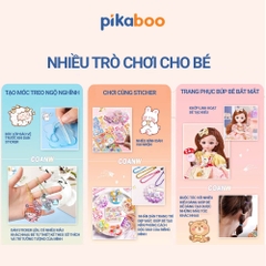 Đồ chơi búp bê cho bé gái Pikaboo, gồm nhiều phân loại bé lựa chọn, chất liệu an toàn